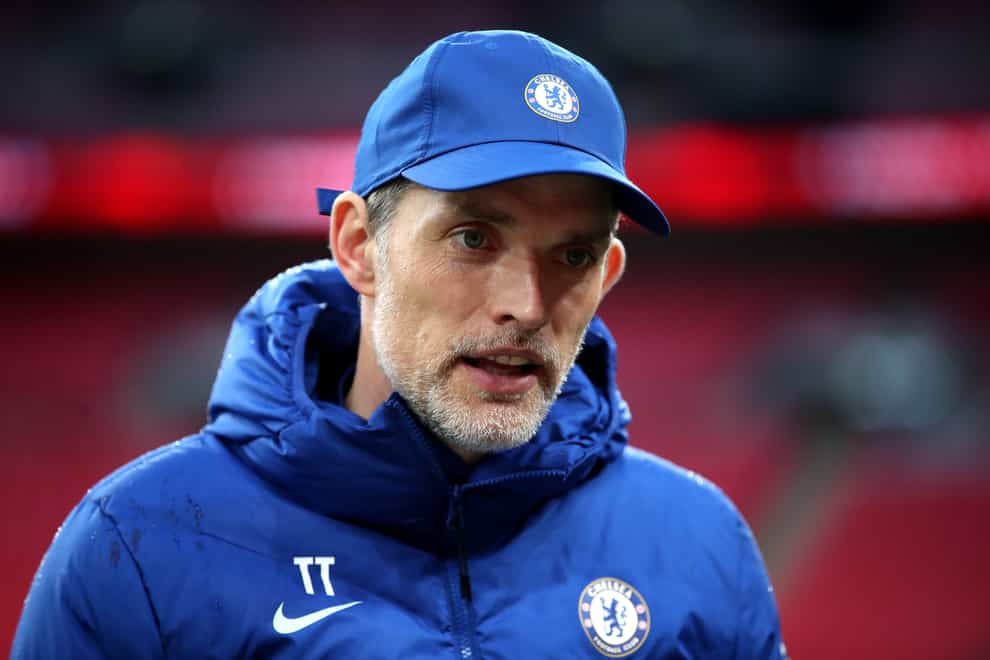 Thomas Tuchel, pictured, has hailed Chelsea’s season so far in topping the Premier League heading into December (Nick Potts/PA)