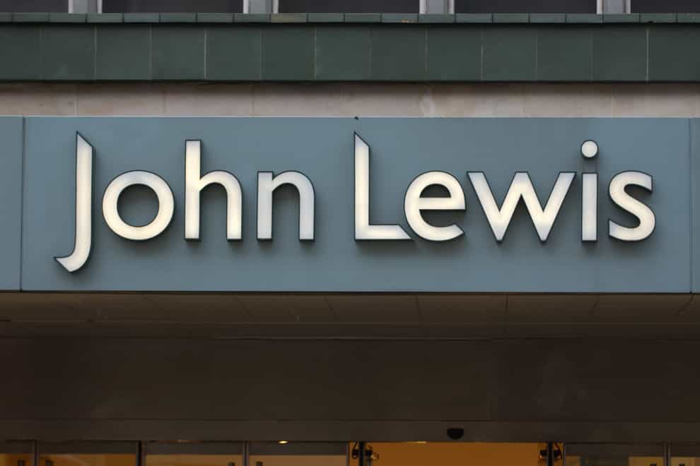 John Lewis store (Fiona Hanson/PA)