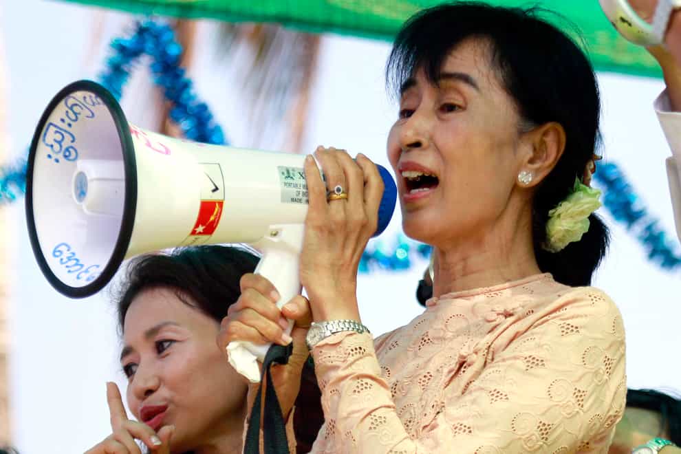 A court in Myanmar postponed its verdict on Tuesday in the trial of ousted leader Aung San Suu Kyi to allow testimony from an additional witness (Khin Maung Win/AP)