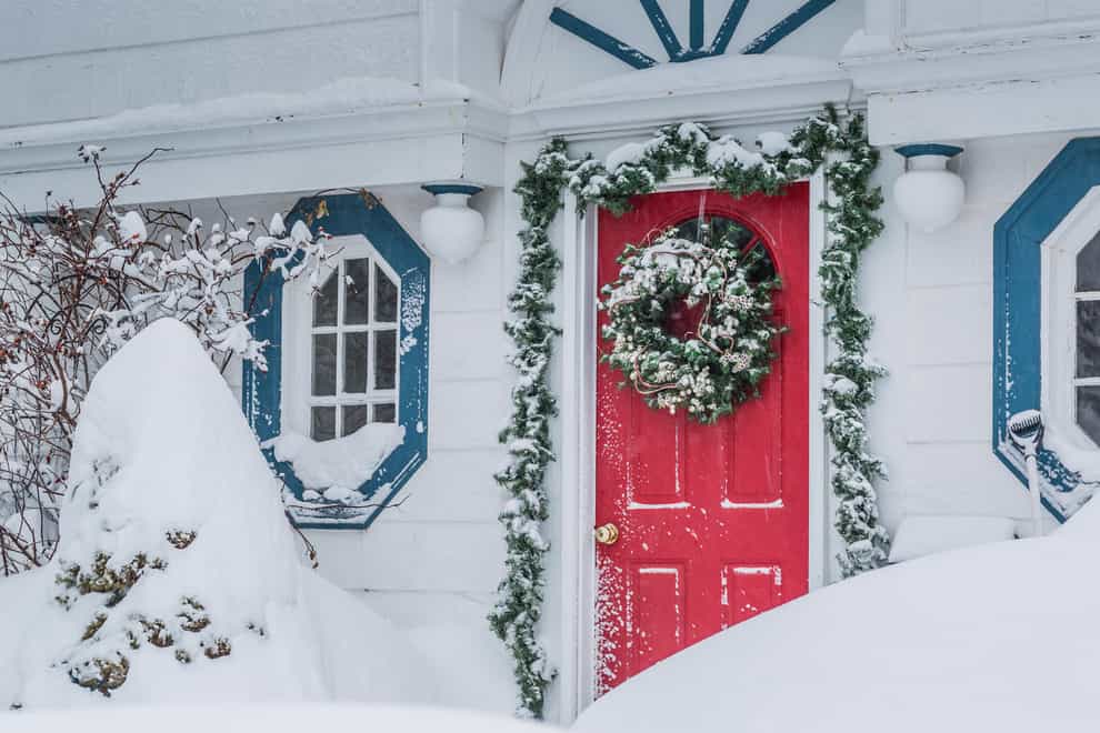 ‘Doorscaping’ is a trend you can tailor to the season (Alamy/PA)
