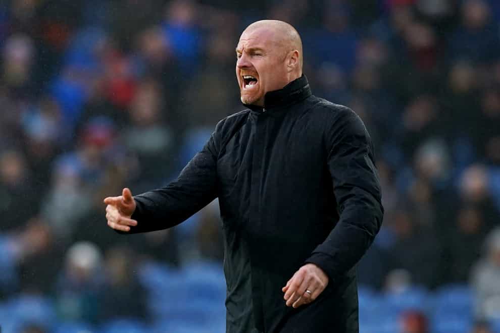 Sean Dyche is in his ninth full season in charge at Burnley (Martin Rickett/PA)
