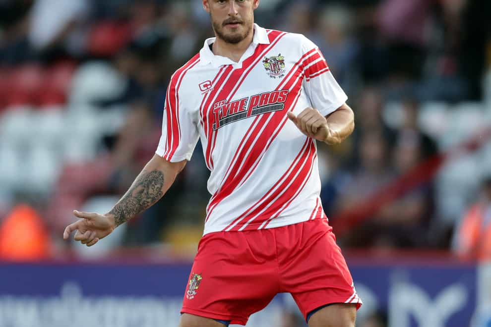 Former Stevenage defender Luke Wilkinson could face his old club this weekend (Adam Davy/PA)