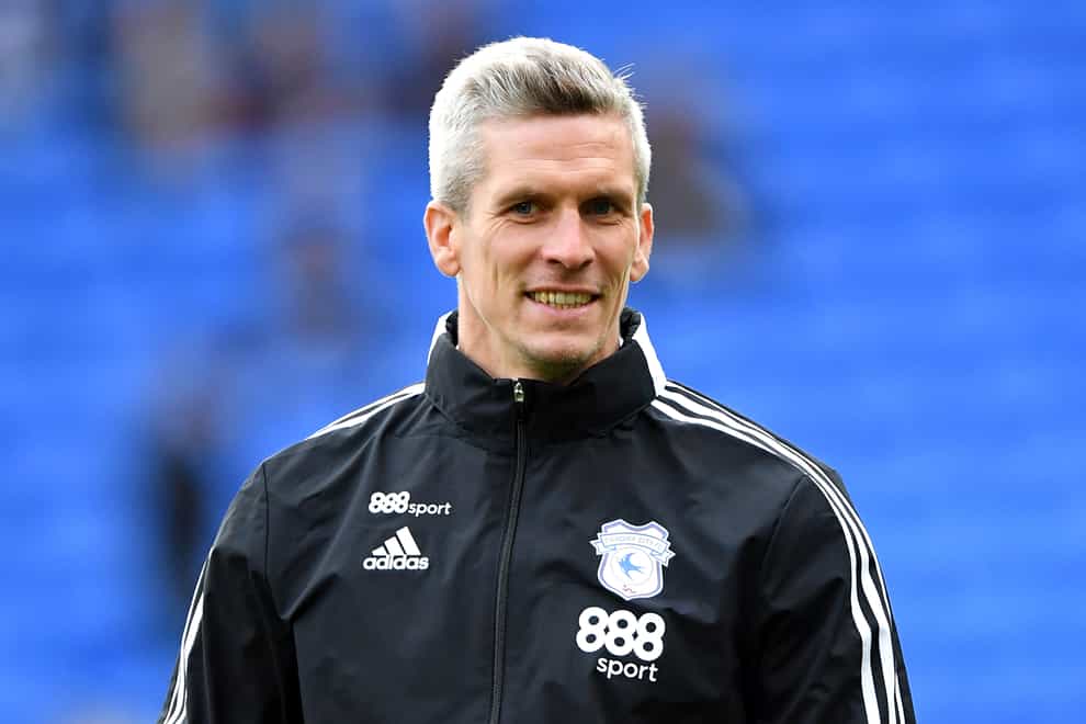 Cardiff manager Steve Morison could name an unchanged side (Simon Galloway/PA)