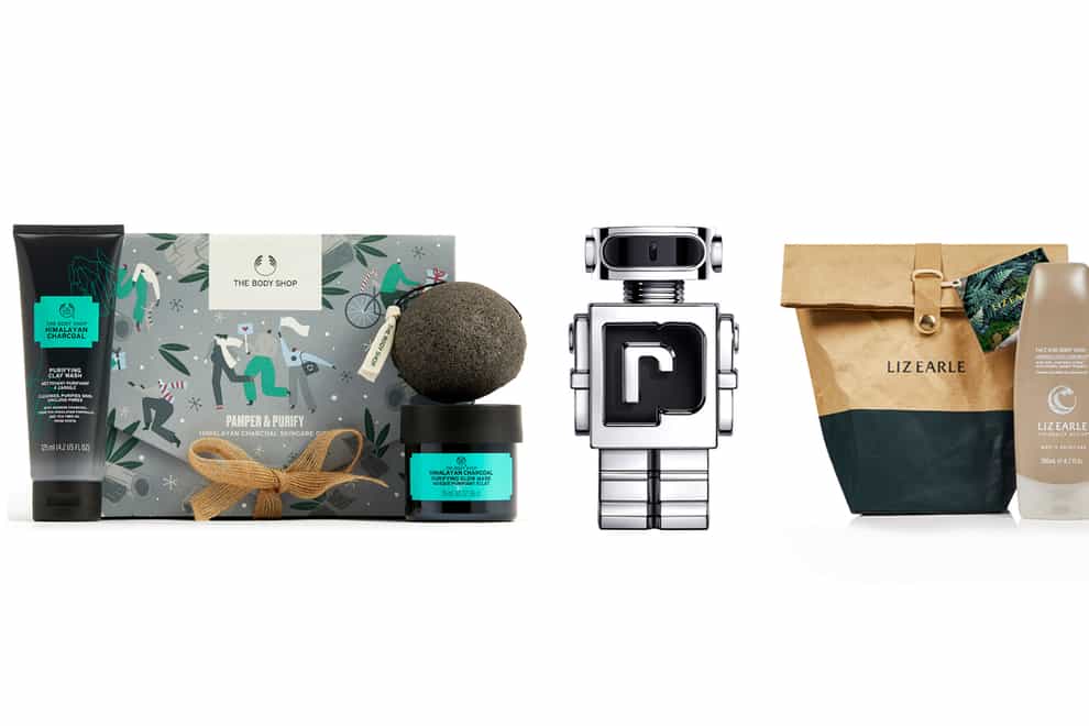 Gorgeous grooming gifts for guys (The Body Shop/Paco Rabanne/Liz Earle/PA)