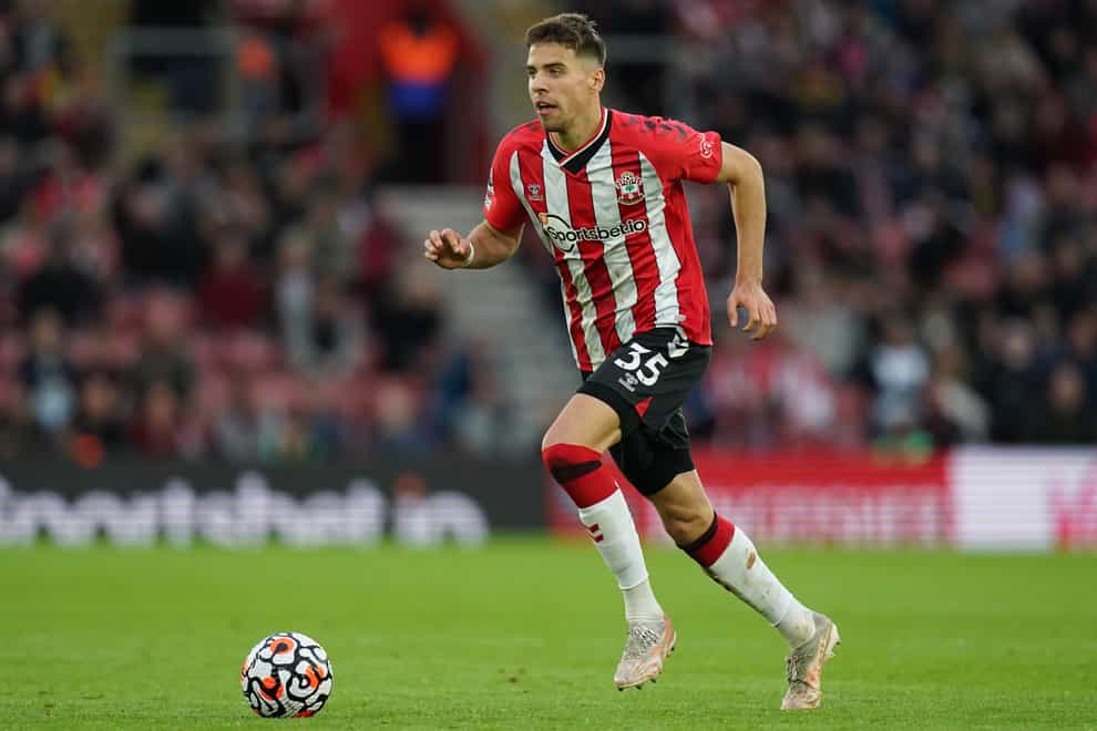 Jan Bednarek will miss Southampton’s Premier League clash with Brighton this weekend (Adam Davy/PA)