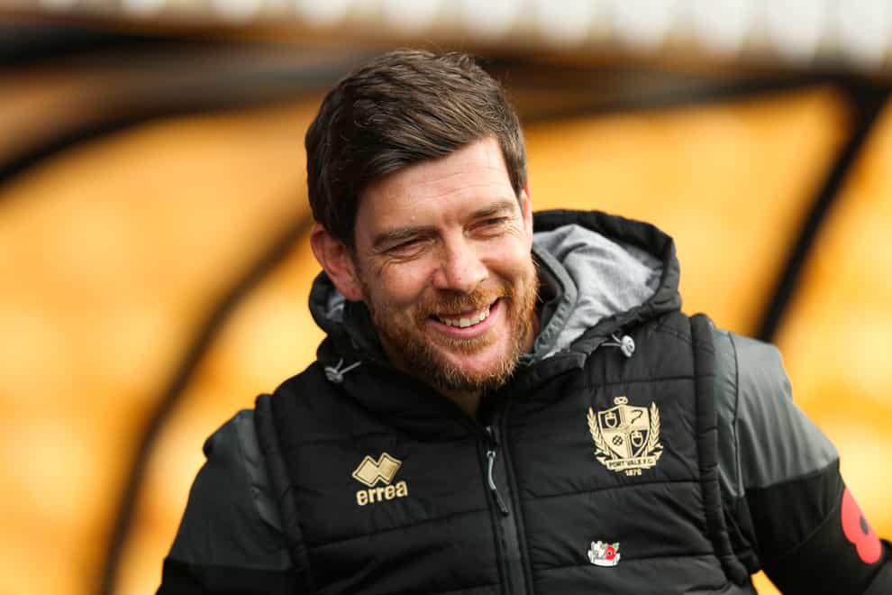 Darrell Clarke’s Port Vale reached the FA Cup third round (Isaac Parkin/PA)