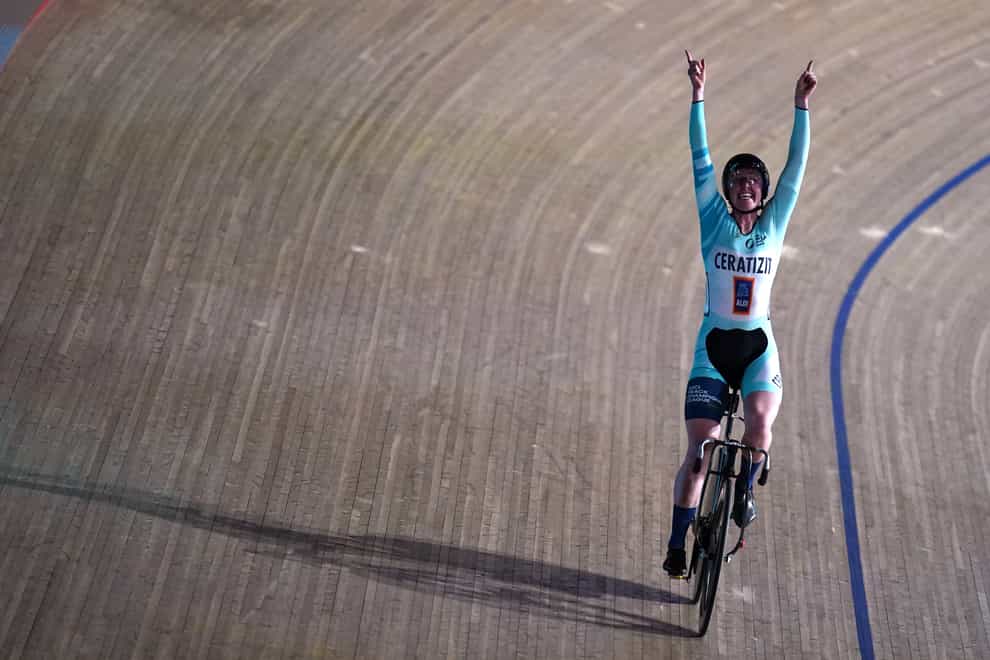 Katie Archibald won the women’s endurance title in the inaugural UCI Track Champions League (John Walton/PA)