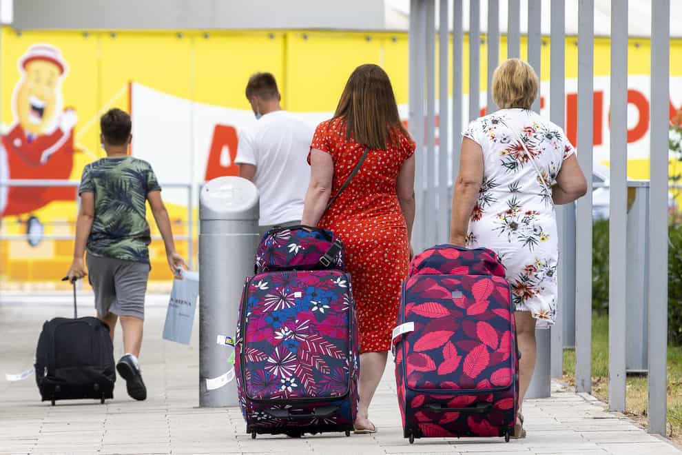 New rules for people arriving in Northern Ireland from abroad have been announced by the Department of Health (Liam McBurney/PA)