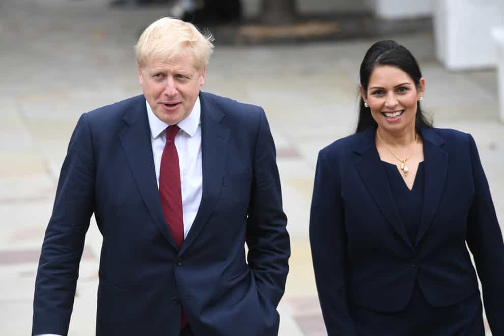 The FDA union brought a judicial review over the Prime Minister’s decision last year over Priti Patel (PA)