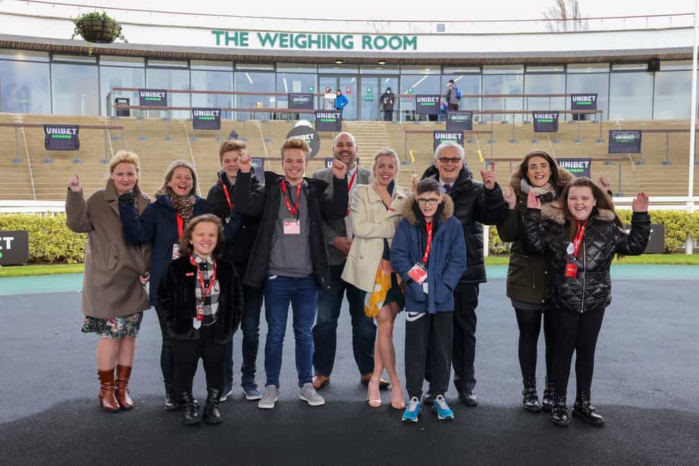 The Box4Kids charity enjoyed a day at Aintree on Saturday (Grossick Photography)