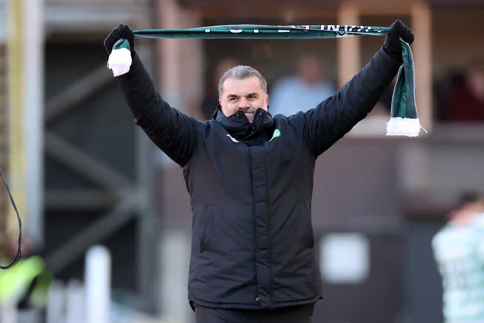 Celtic manager Ange Postecoglou is looking forward to the visit of Betis (Steve Welsh/PA)