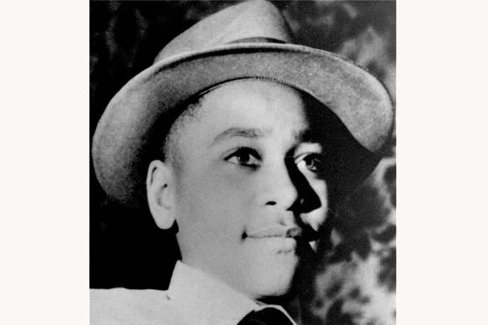 FILE – This undated photo shows Emmett Louis Till, a 14-year-old black Chicago boy, who was kidnapped, tortured and murdered in 1955 after he allegedly whistled at a white woman in Mississippi (AP Photo, File)