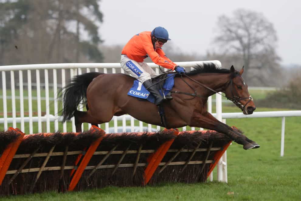 Adagio in action at Chepstow (David Davies/PA)