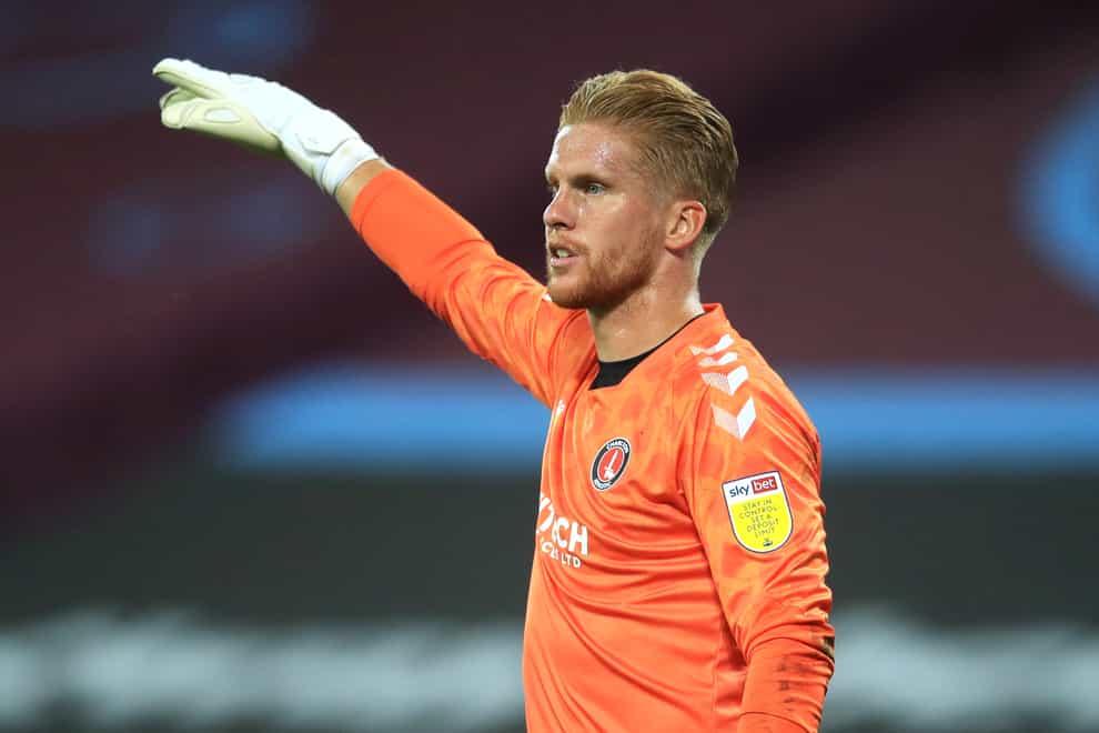 Former Charlton goalkeeper Ben Amos is expected to return for Wigan against Shrewsbury (Adam Davy/PA)