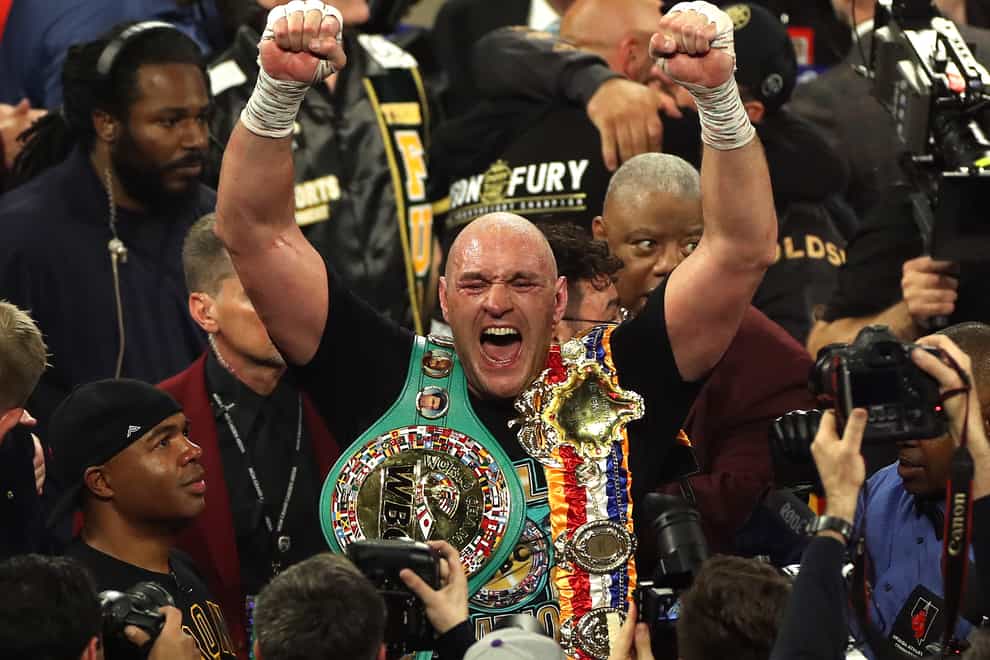 Tyson Fury is the WBC champion (Bradley Collyer/PA)