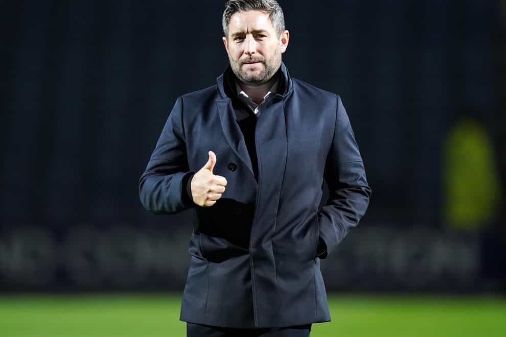 Sunderland manager Lee Johnson marked his one-year anniversary with a thumping win over Morecambe (Adam Davy/PA)