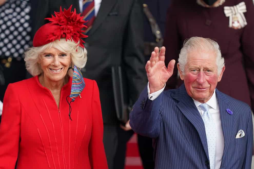 Charles and Camilla have urged people to get vaccinated (Jacob King/PA)