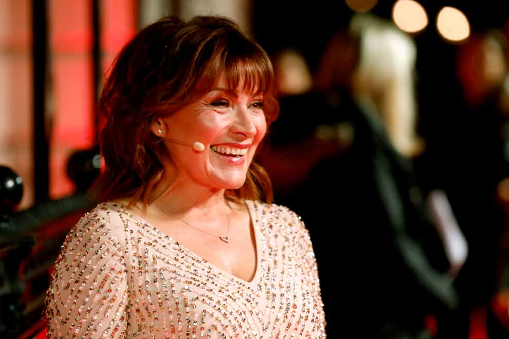 Lorraine Kelly is among those being honoured at Windsor Castle on Wednesday (David Parry/PA)