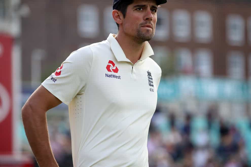 Alastair Cook urged England to adopt an aggressive approach (Adam Davy/PA)