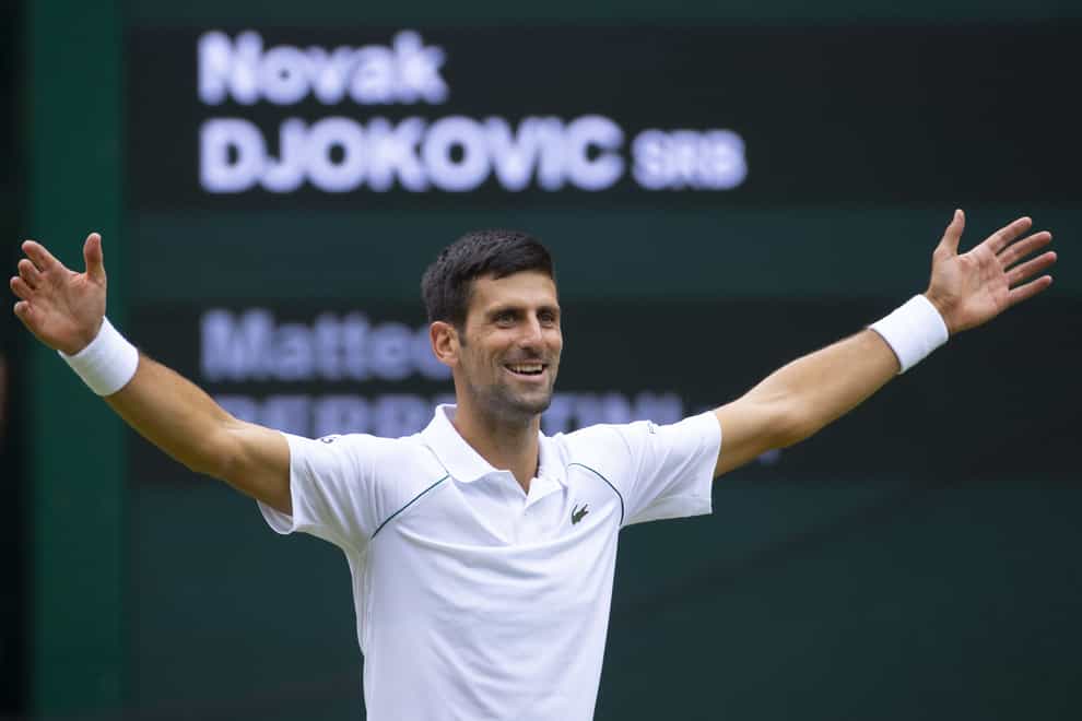 Novak Djokovic is on the entry list for next month’s Australian Open (David Gray/AELTC)