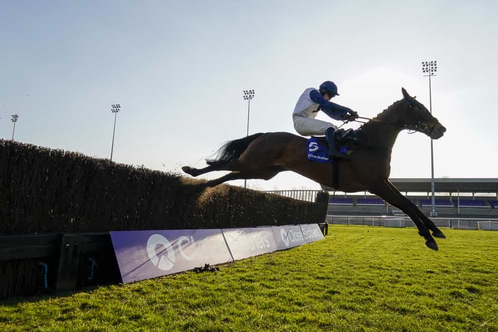 Clondaw Castle is having a winter break before bidding for back-to-back victories in the Close Brothers Handicap Chase at Kempton (Alan Crowhurst/PA)