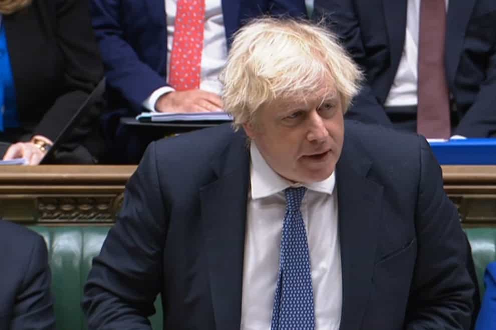 Prime Minister Boris Johnson has said there will ‘effectively be a diplomatic boycott’ of the Winter Olympics in Beijing in February (House of Commons/PA)