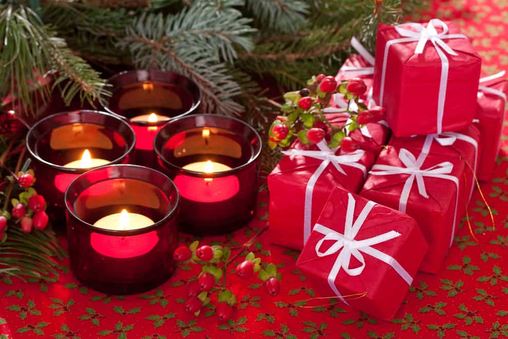 Top red buys for Christmas (Alamy/PA)