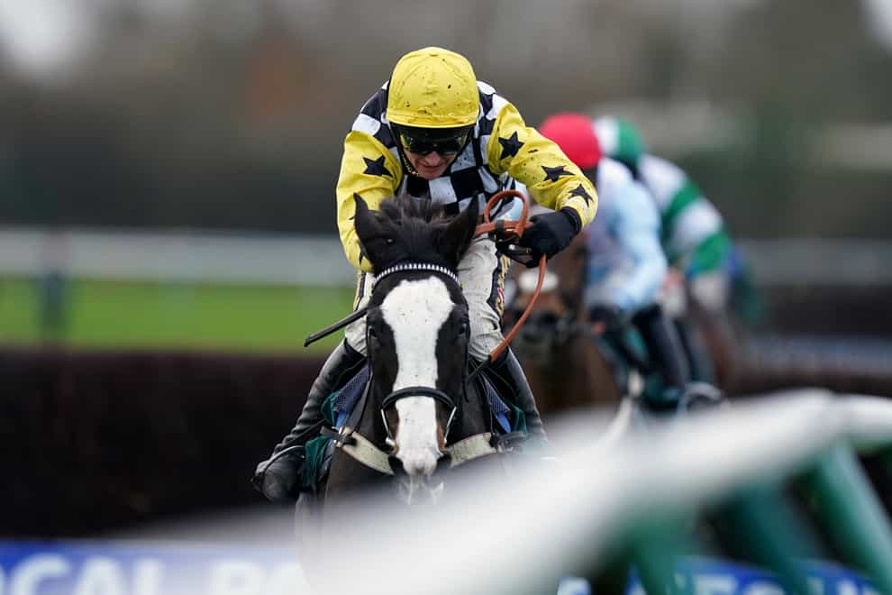 The Glancing Queen on her way to victory at Warwick (Adam Davy/PA)