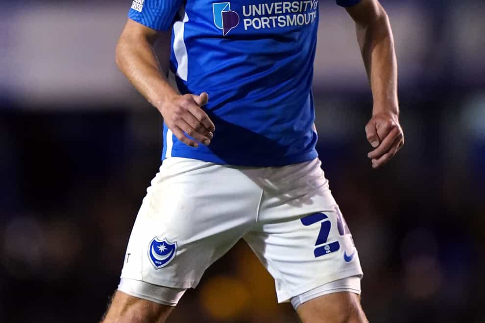 Michael Jacobs is among a number of Portsmouth players sidelined with an illness (Adam Davy/PA)