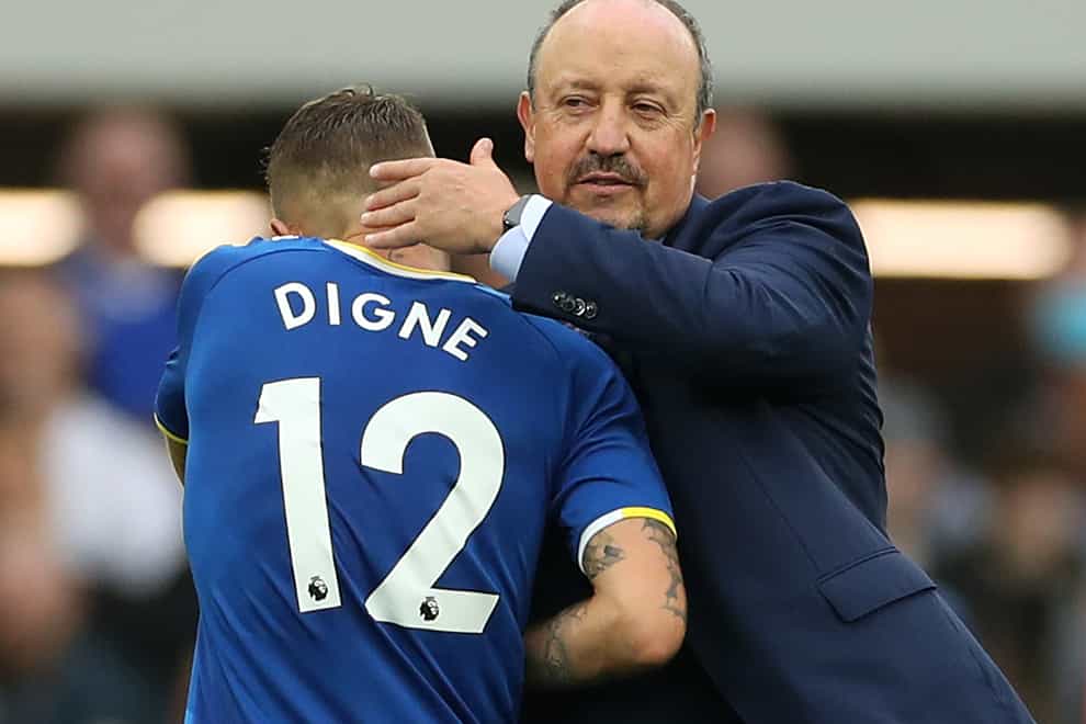 Everton manager Rafael Benitez has told Lucas Digne he has to put the team before his individual priorities (Bradley Collyer/PA)