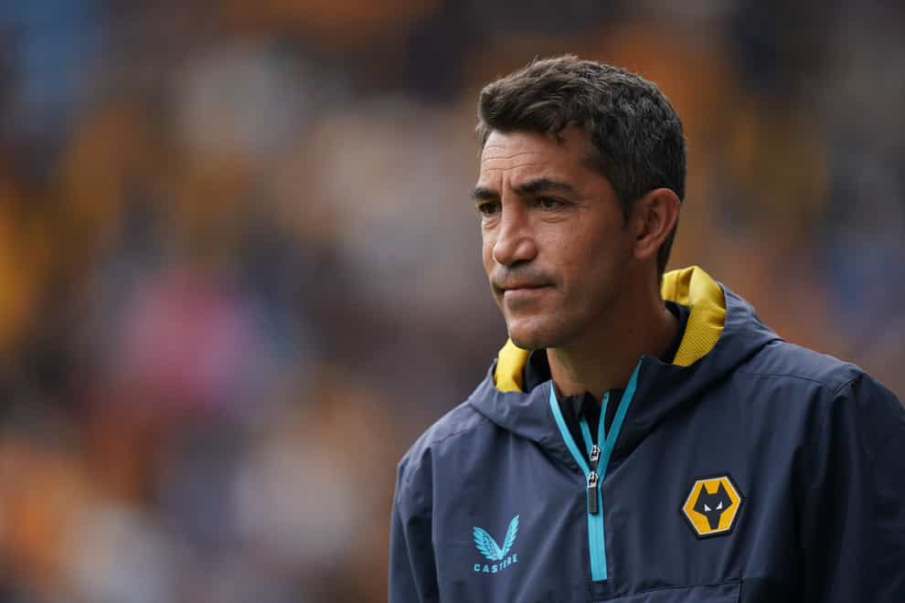 Bruno Lage’s Wolves have scored only once across their last five games (Nick Potts/PA)