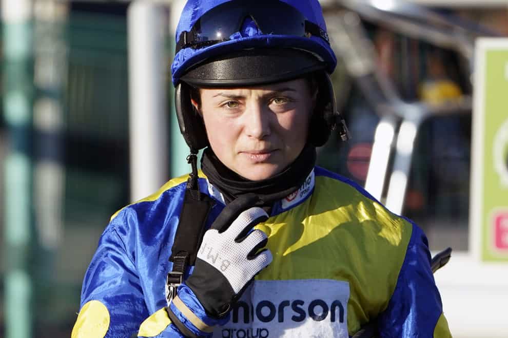 Jockey Bryony Frost at Doncaster (Danny Lawson/PA)