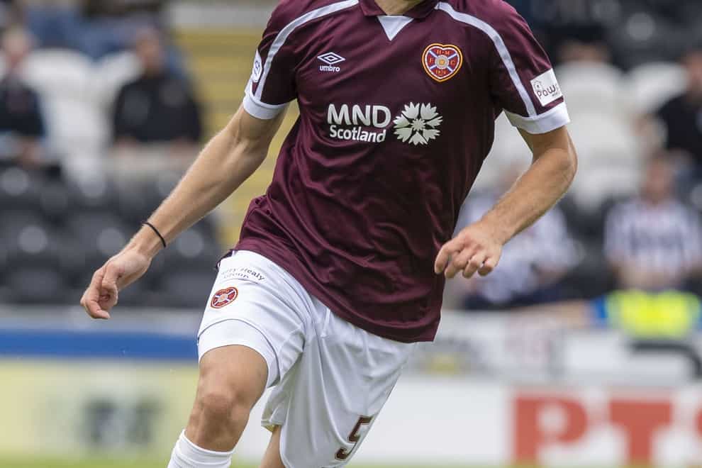 Hearts’ Peter Haring happy to be home against Rangers (Jeff Holmes/PA)