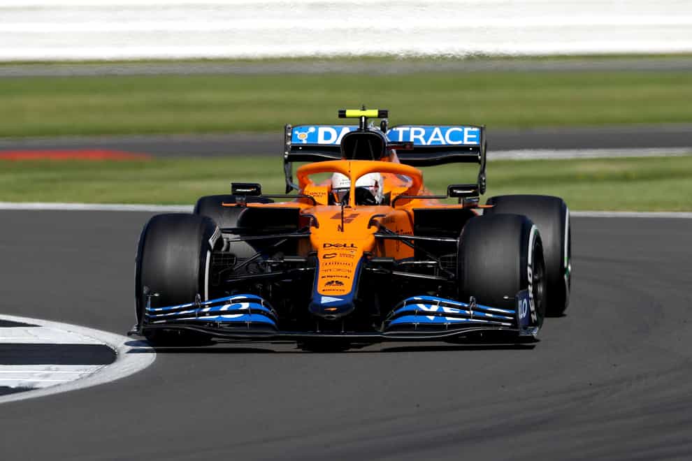 Lando Norris sealed third place on the grid for Sunday’s Abu Dhabi Grand Prix (Bradley Collyer/PA)