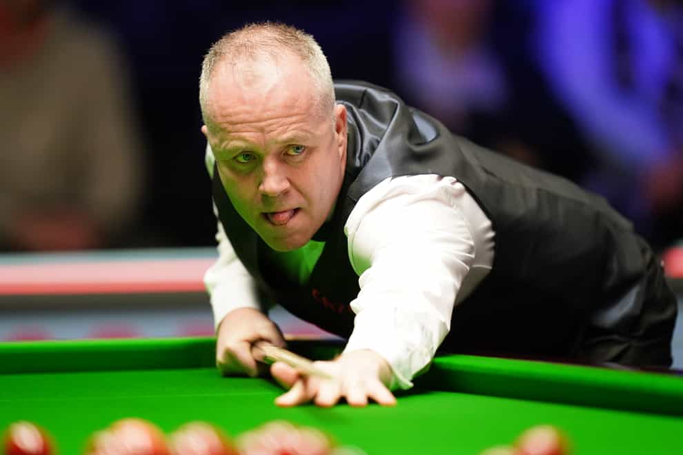 John Higgins is in the final of the Scottish Open (Mike Egerton/PA)