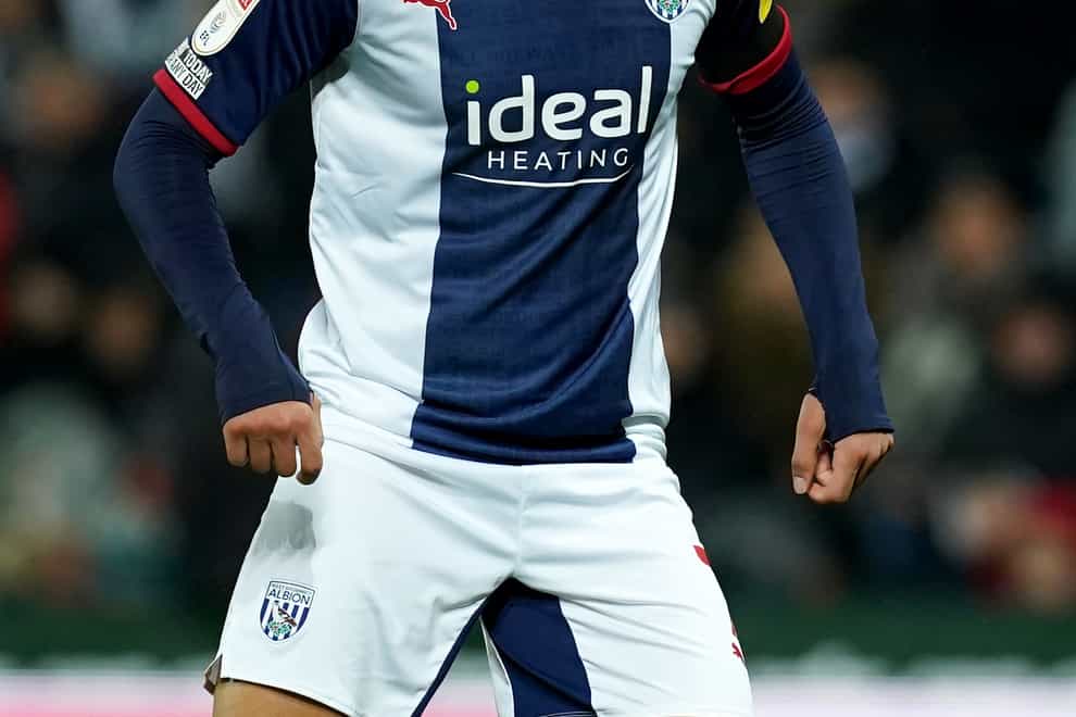Callum Robinson was on target for West Brom (Martin Rickett/PA)