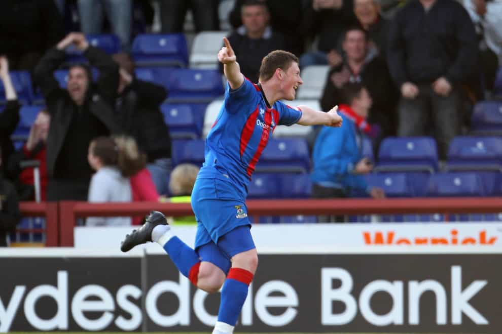 Shane Sutherland netted a brace for Inverness (Lynne Cameron/PA)
