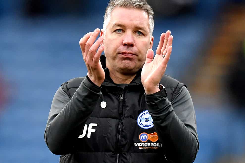 Peterborough manager Darren Ferguson hailed an important win over Millwall (Anthony Devlin/PA)