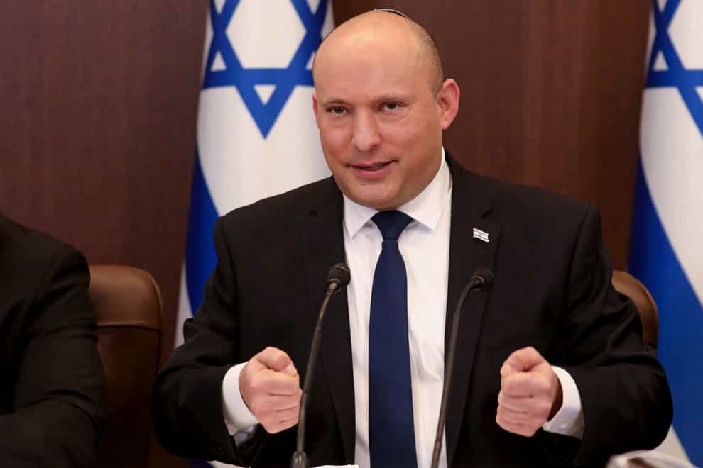 Israeli Prime Minister Naftali Bennett (Gil Cohen-Magen/AP)