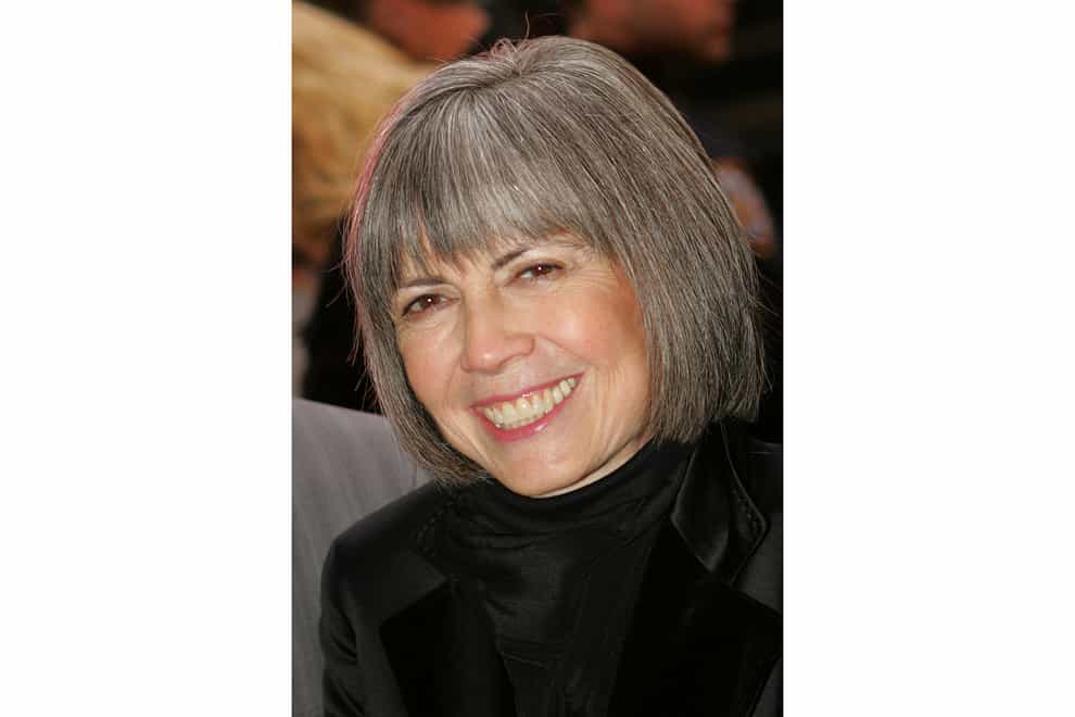 Gothic novelist Anne Rice has died at the age of 80 of complications from a stroke (Dima Gavrysh/AP)