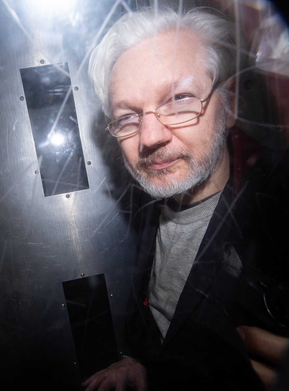 Julian Assange is being held in Belmarsh Prison in south-east London (Dominic Lipinski/PA)