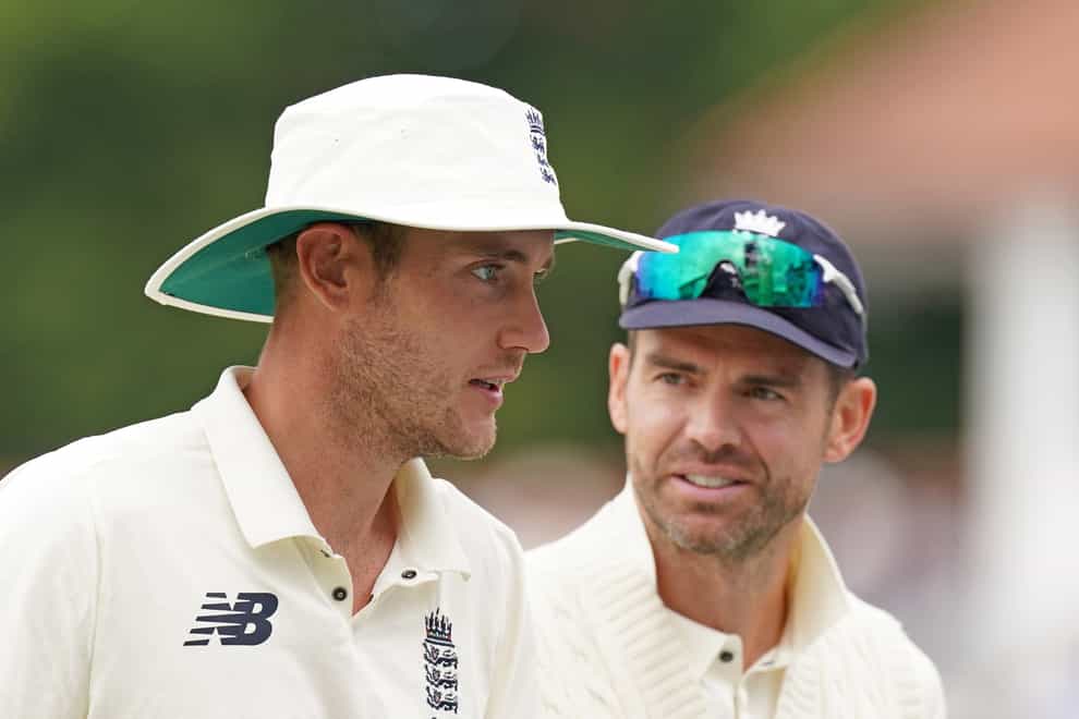 Stuart Broad and James Anderson are set to return (Tim Goode/PA)