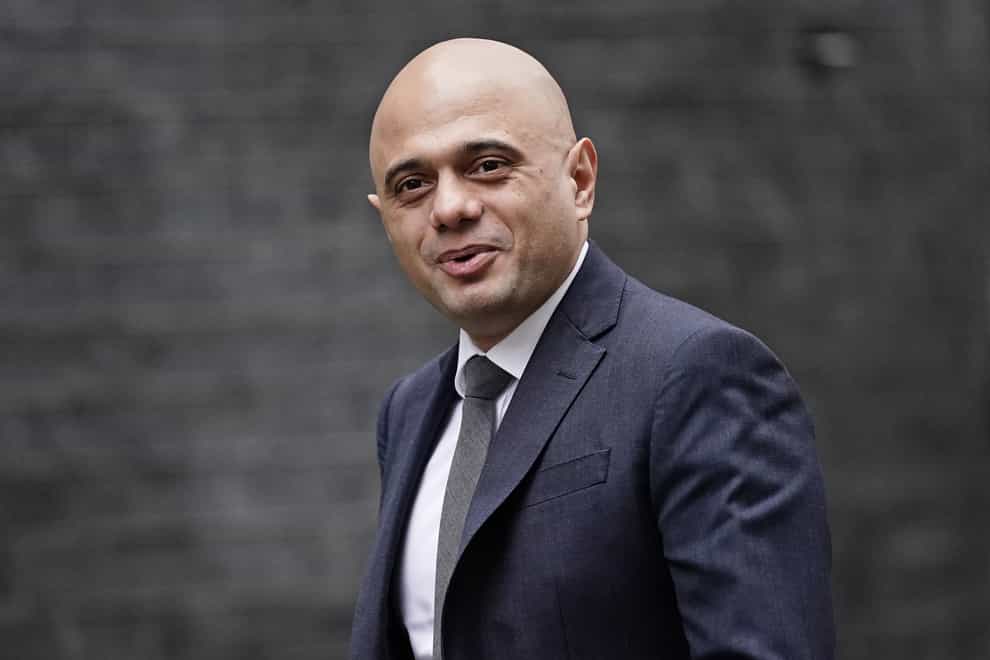 Health Secretary Sajid Javid has said a Whitehall investigation into potentially lockdown-breaking Christmas parties could examine Boris Johnson’s participation in a festive quiz (Aaron Chown/PA)