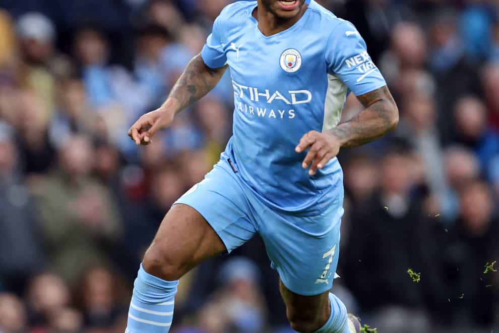 Raheem Sterling has been in fine form for Manchester City (Richard Sellers/PA)