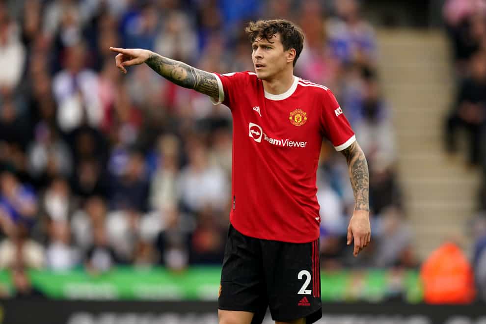 Victor Lindelof is undergoing tests after suffering breathing difficulties at Norwich (Mike Egerton/PA)