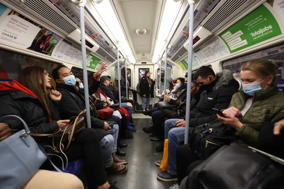 Travellers in London have been warned of disruption this weekend as Tube drivers stage a third round of strikes in a row over rosters (James Manning/PA)