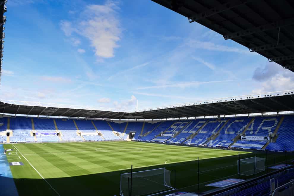 Reading’s game against Luton has been postponed due to Covid-19 (Simon Galloway/PA)