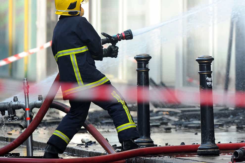 Sir Thomas Winsor said more change is ‘urgently required’ at fire services (PA)