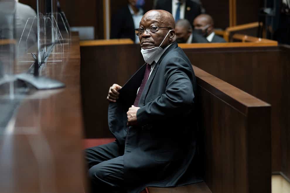 Former president of South Africa, Jacob Zuma, has been ordered back to jail (AP Photo/Jerome Delay, File)