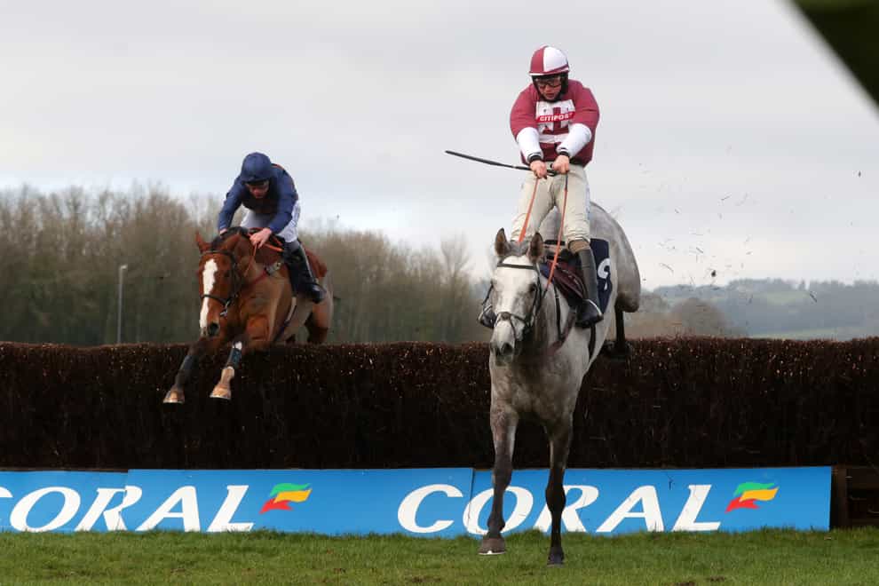 Ask Me Early had a fall while schooling (David Davies/PA)